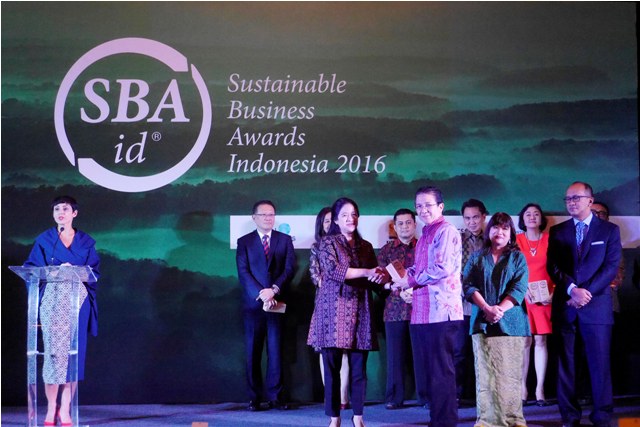 Perusahaan yang Miliki Komitmen Jaga Lingkungan Raih Penghargaan SBA